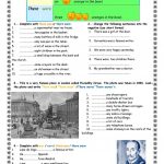 Was Were There Was There Were Worksheet   Free Esl Printable | There Was There Were Printable Worksheets
