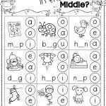 Winter Activities For Kindergarten Free | Kindergarten Literacy | Free Printable Phonics Worksheets