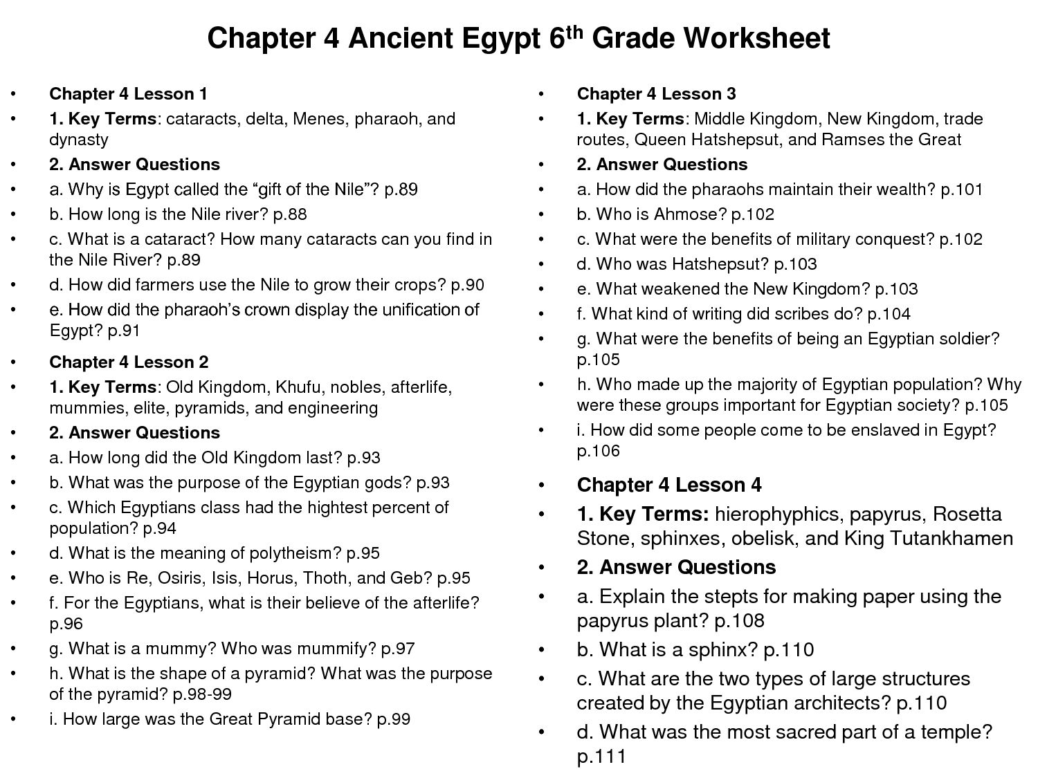 Worksheet : Best Images Of Grade Geography Worksheets Ancient Egypt | Geography Worksheets Ks3 Printable