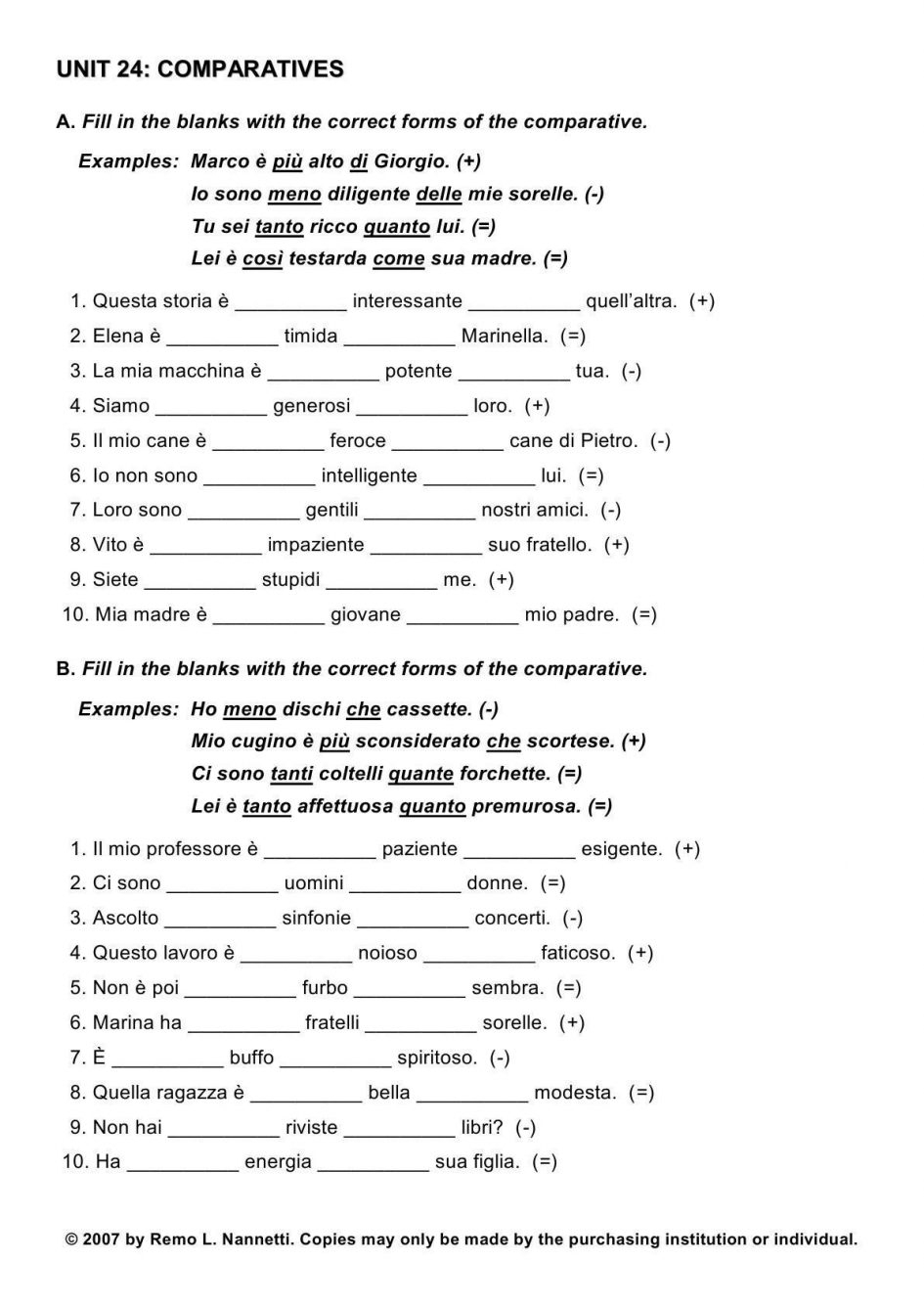 Grammar Worksheets High School Printables Printable Worksheets