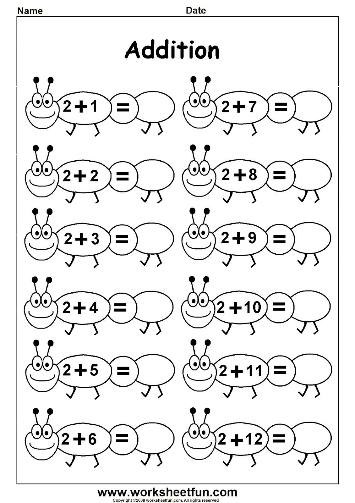Worksheetfun - Free Printable Worksheets | Ethan School | Printable Math Worksheets For Toddlers