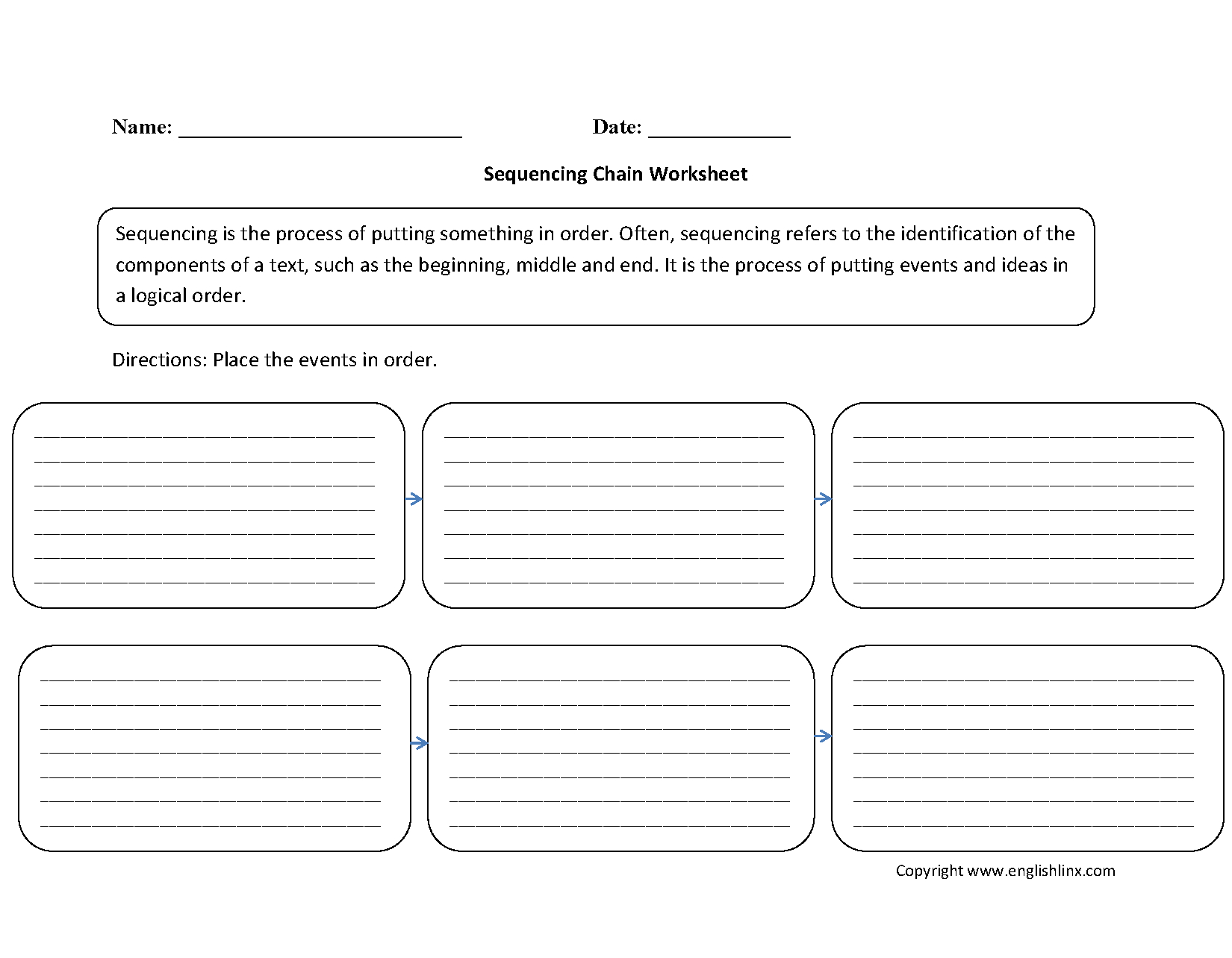 Writing Worksheets | Sequencing Worksheets | Free Printable Sequencing Worksheets 2Nd Grade